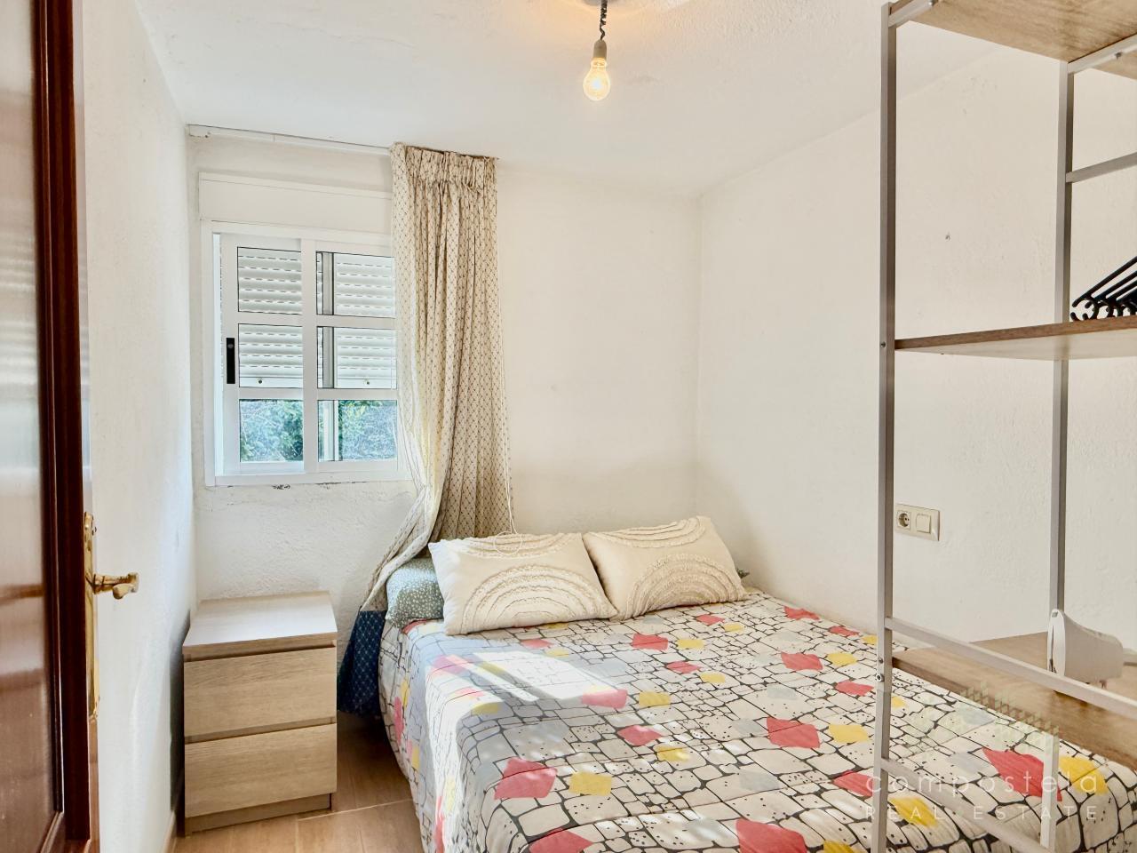 1º dormitorio/estudio, sin armario