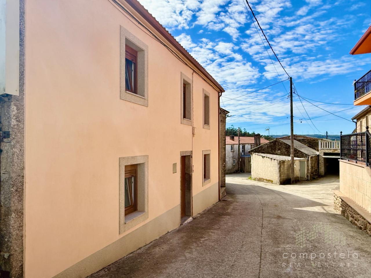 Fachada de la casa
