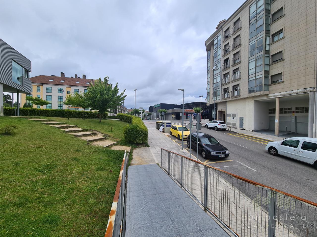 Vistas al salir de la plaza de garaje