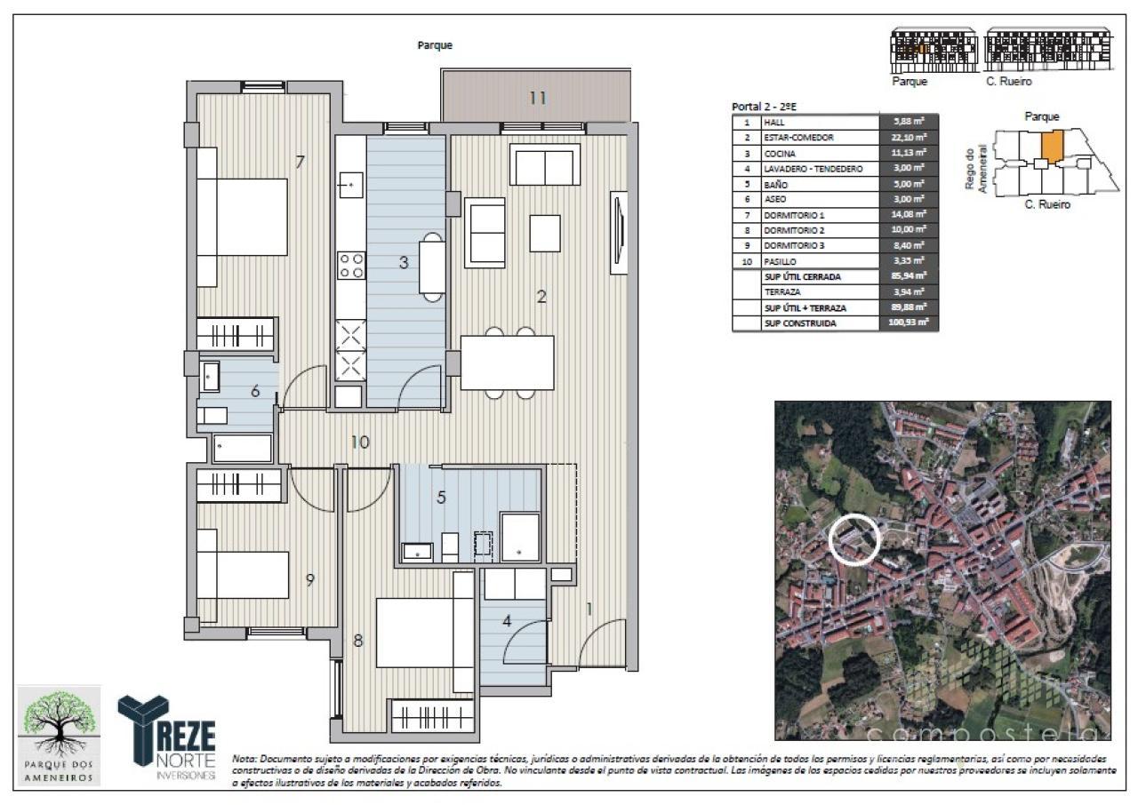 PLANO VIVIENDA 2ºE, Portal 2