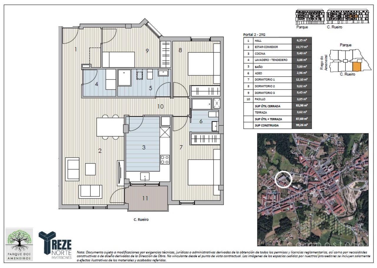 PLANO VIVIENDA 2ºG, Portal 2