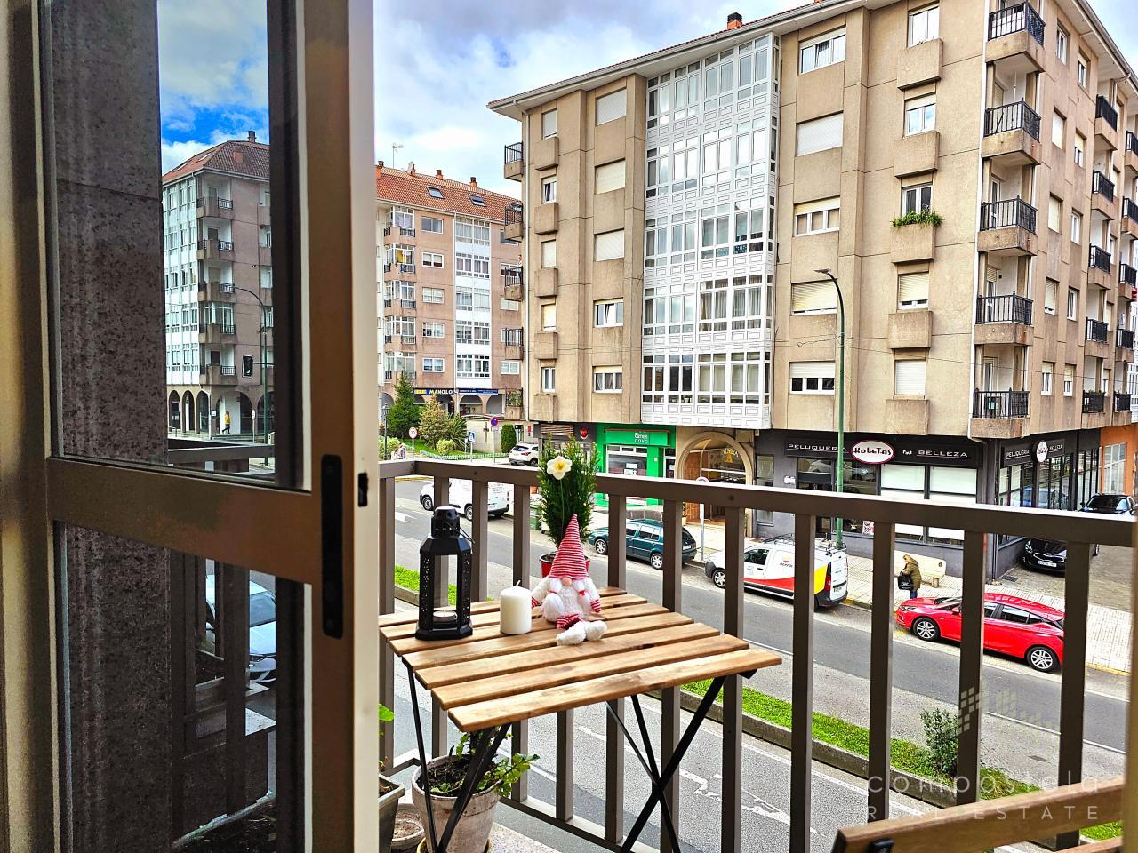 2 balcones, vistas