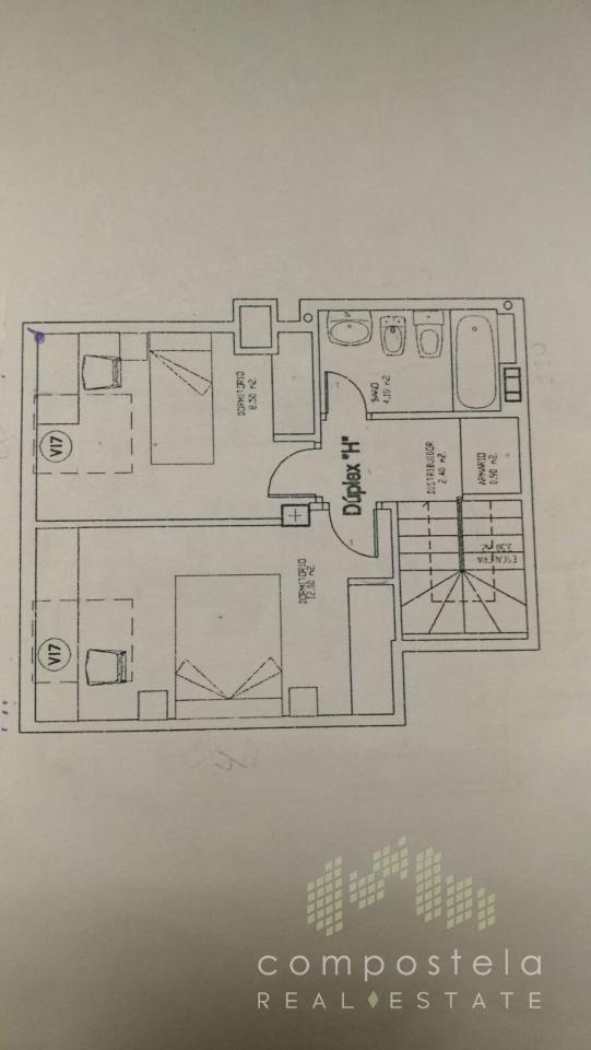 Plano de planta superior