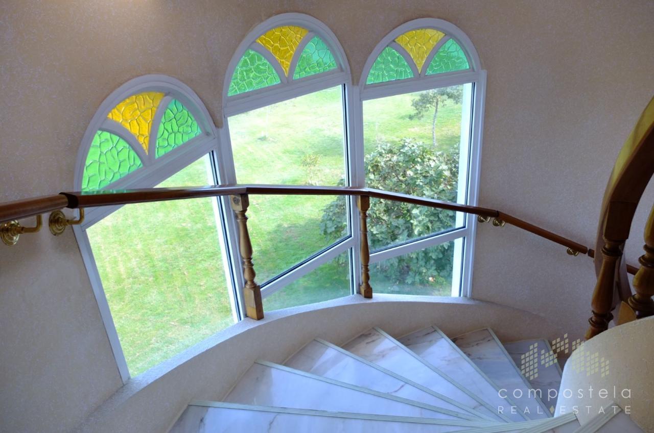 Galería en escalera