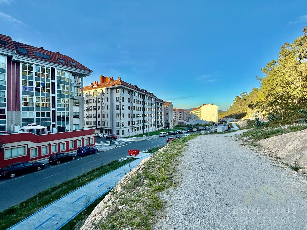 Ubicación, zona nueva de Milladoiro