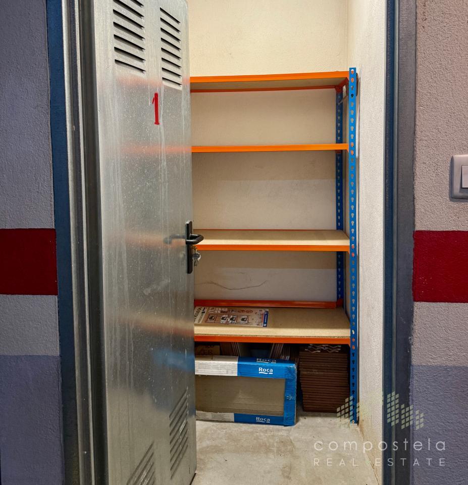 Trastero cerca de la plaza de garaje