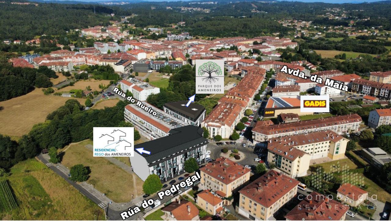 Obra nueva en Bertamiráns, situación