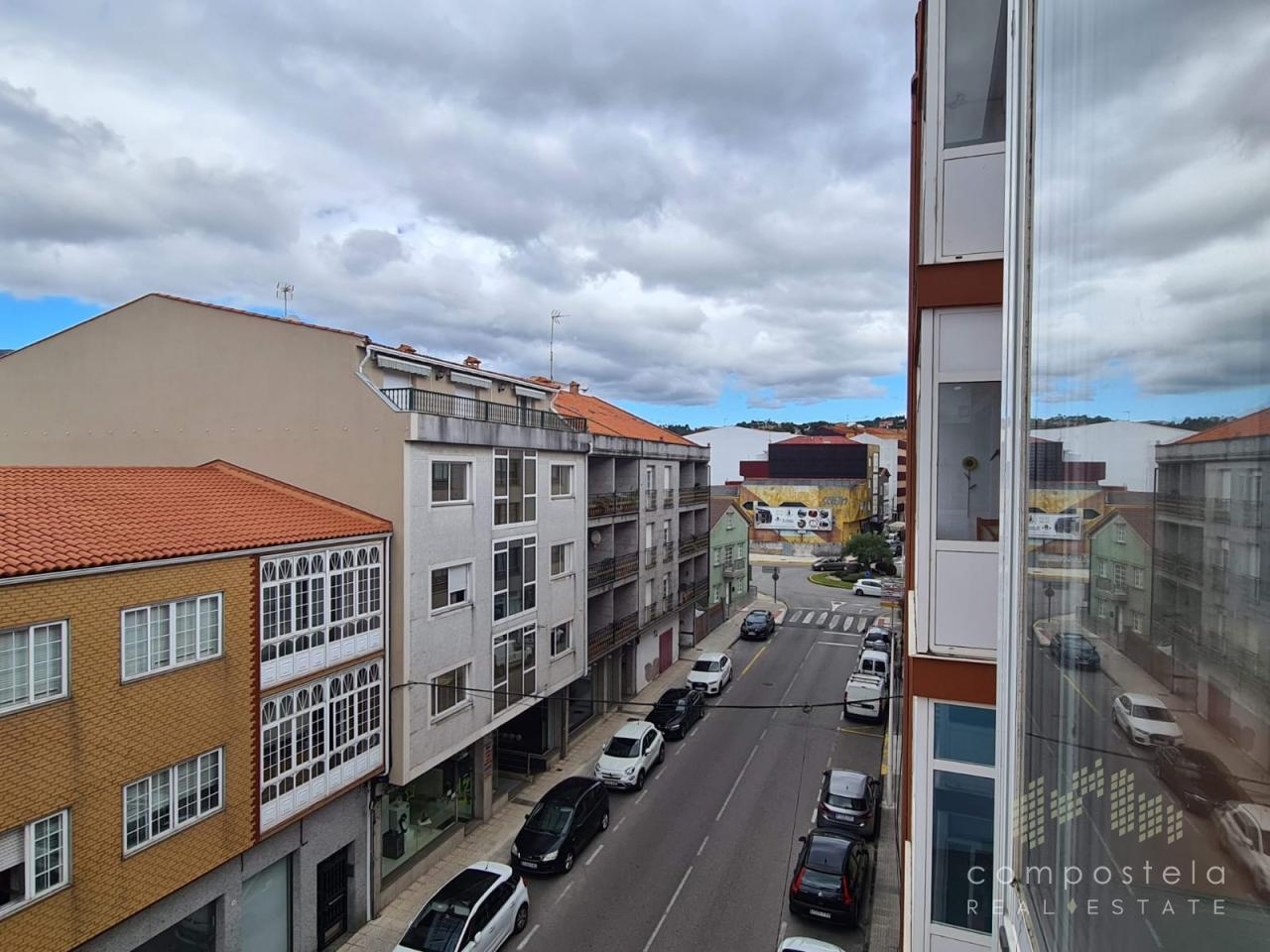 Vistas, zona céntrica de Boiro