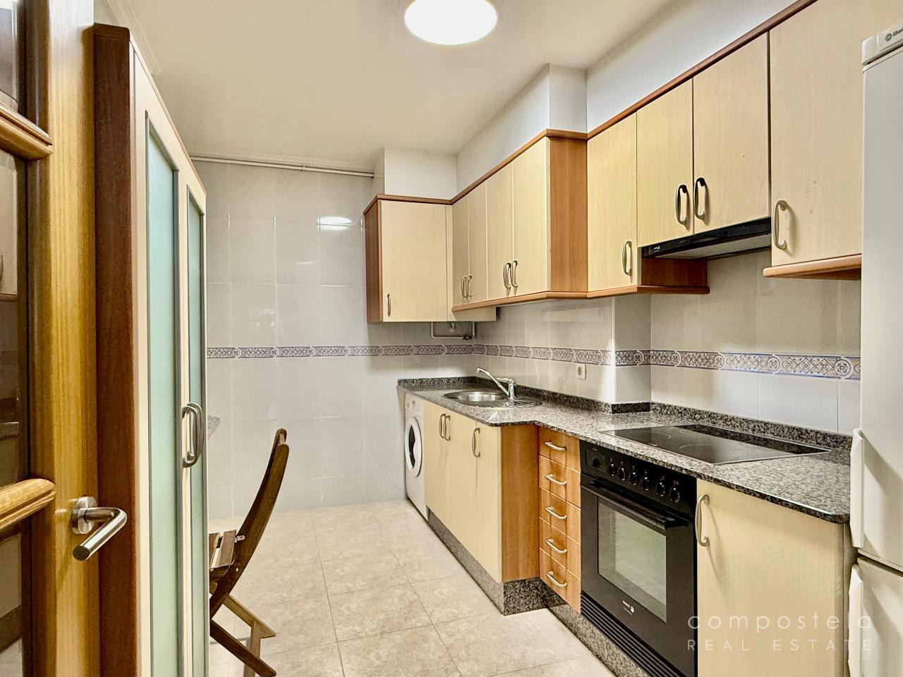 Cocina, tendedero independiente