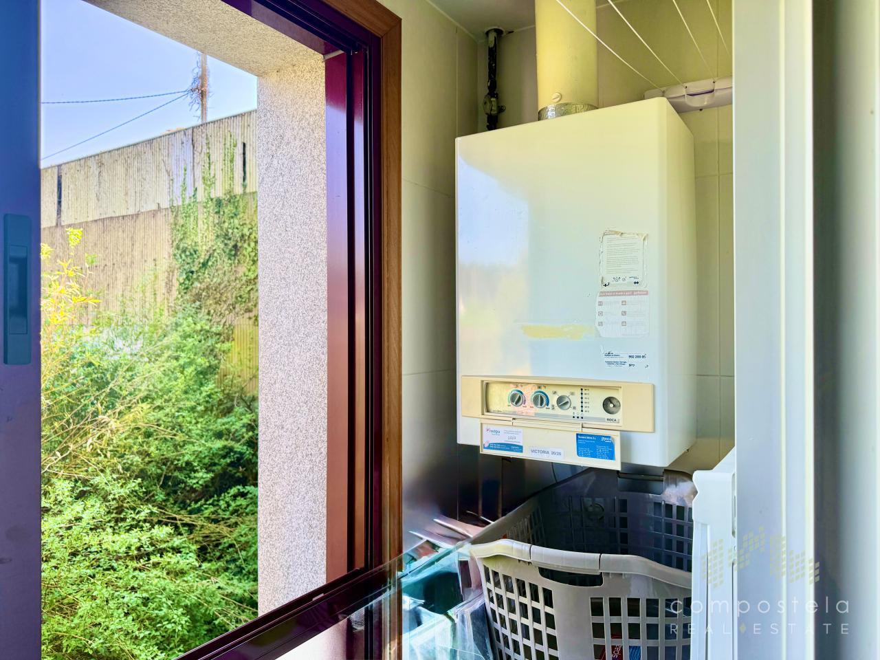 Detalles, caldera gas natural