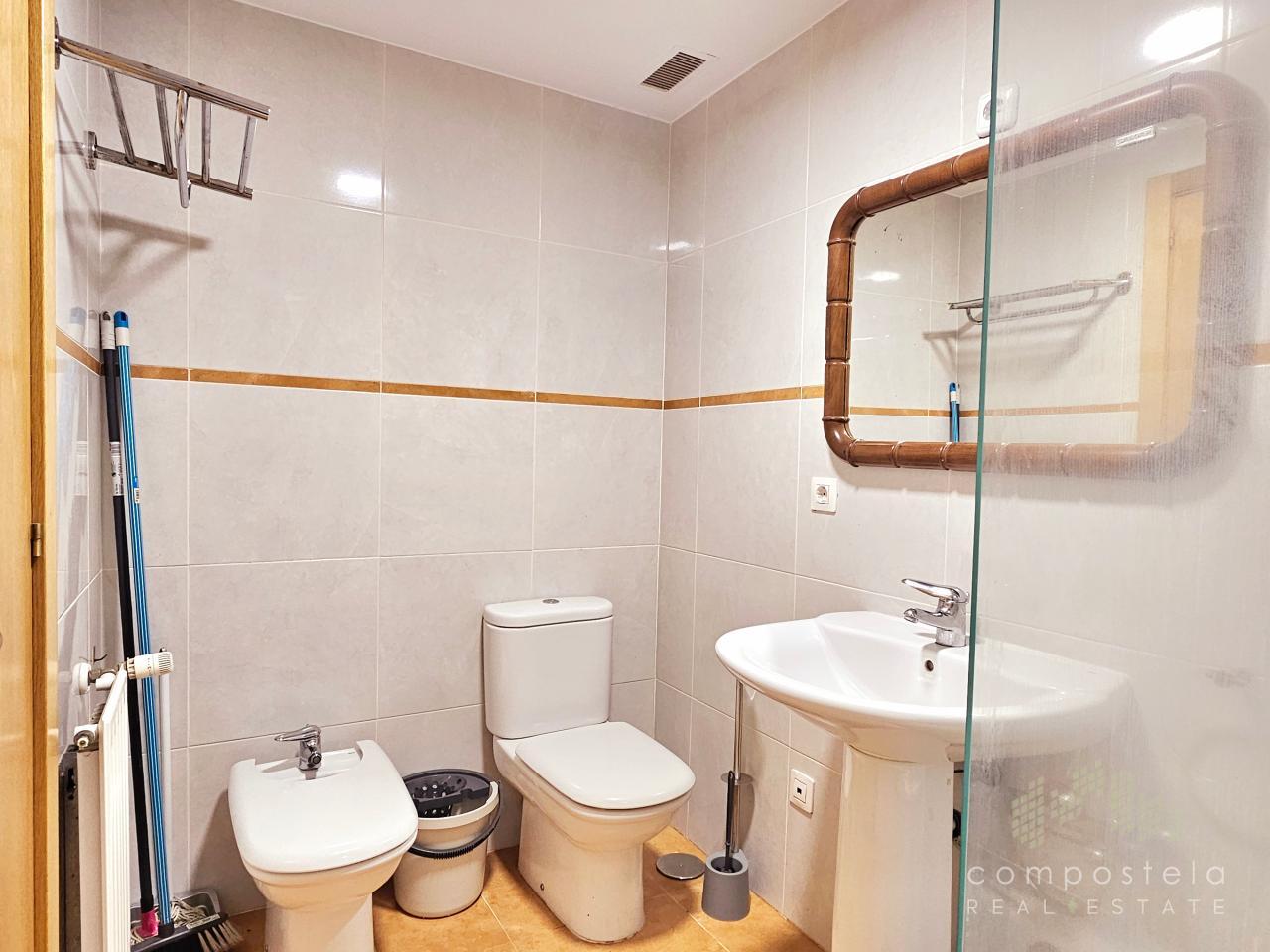 Baño acondicionado