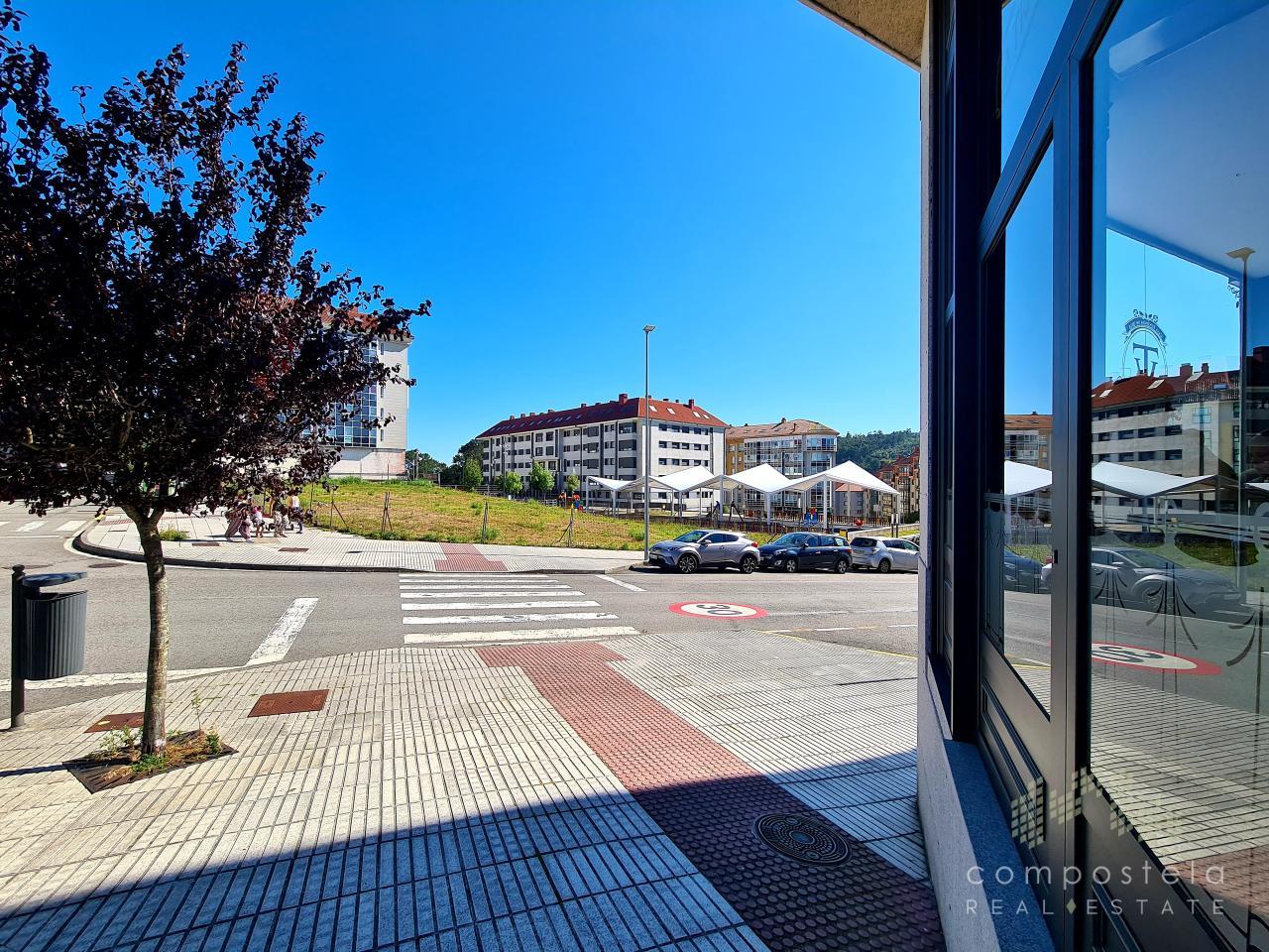 Ubicación, entorno, zona nueva de Milladoiro