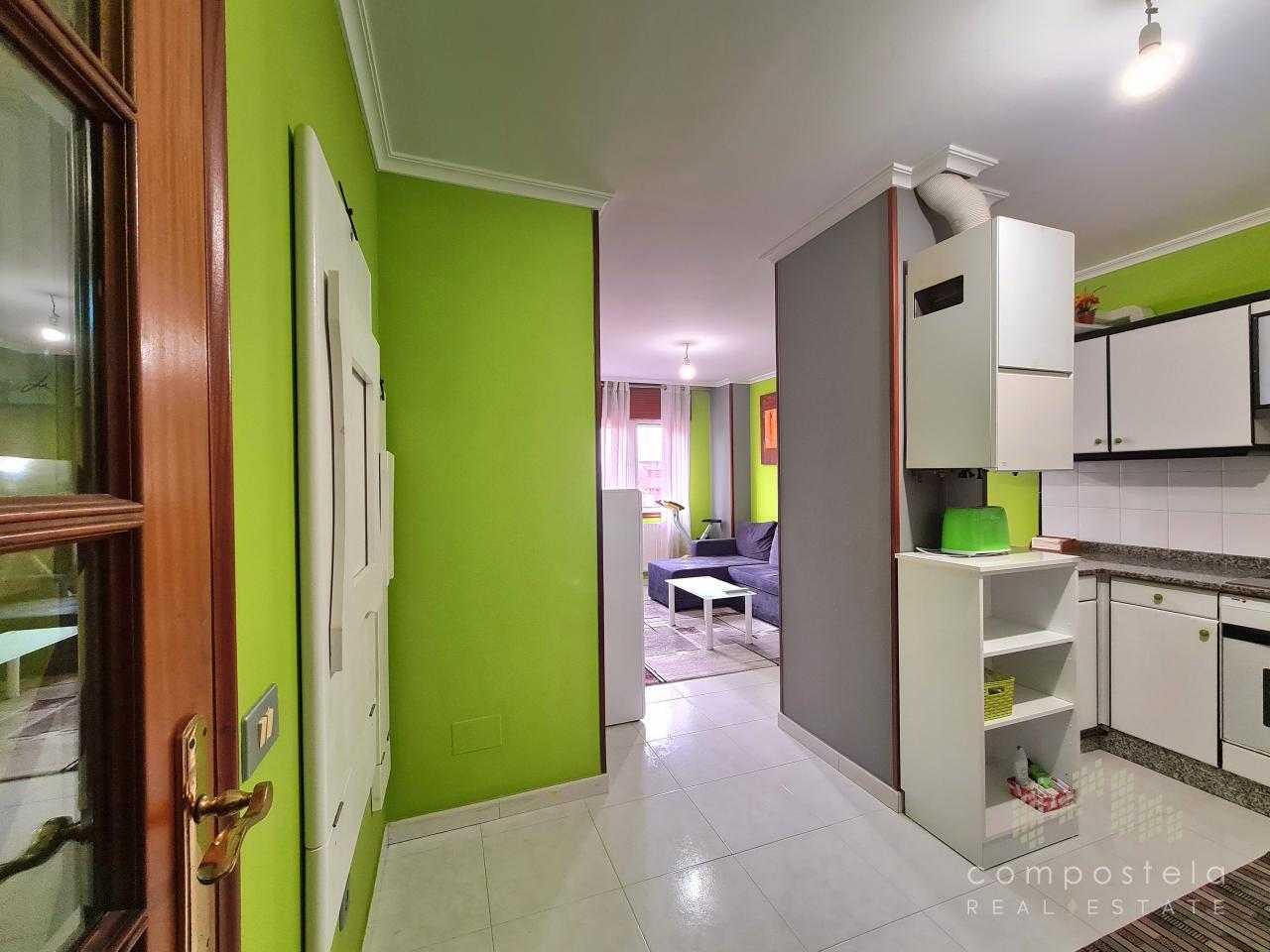 Salón cocina, luz natural
