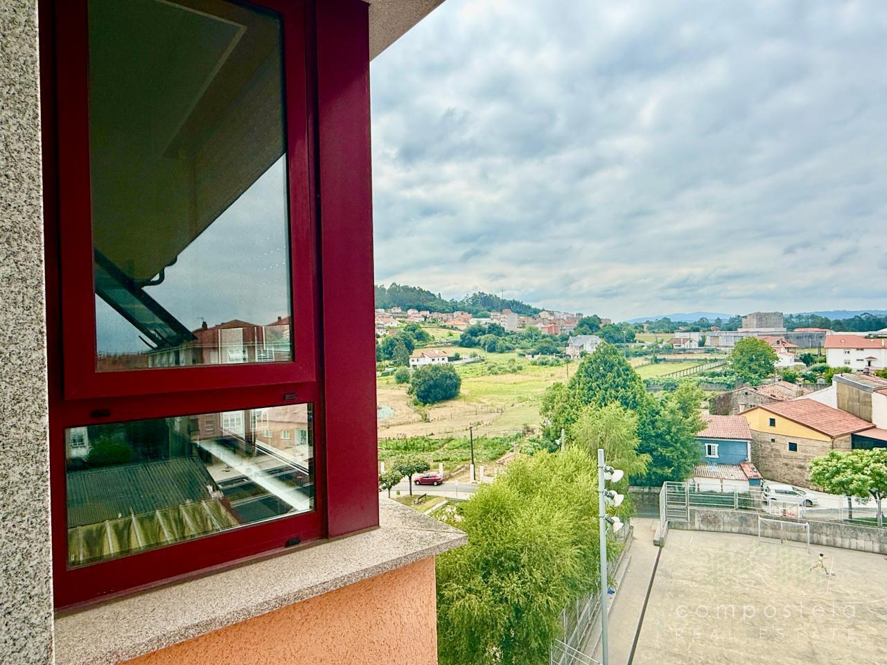 Vistas, desde salón cocina y dormitorio