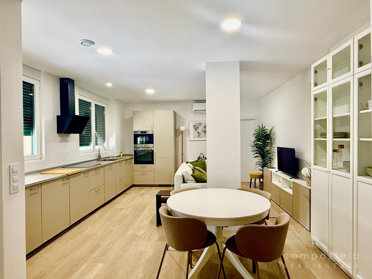 Cocina y zona estar, zona para disfrutar